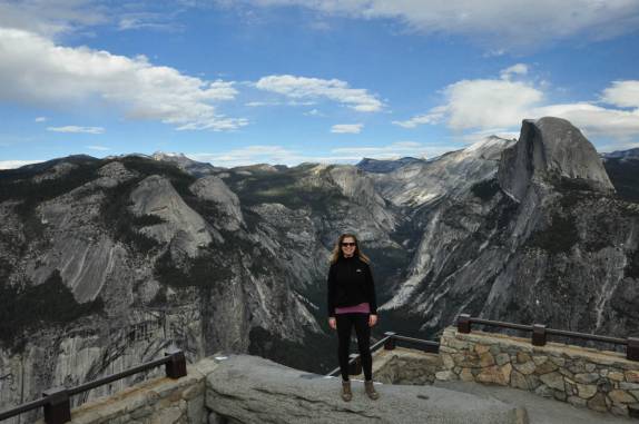 Glacier Point, no Yosemite National Park, na Califórnia, nos Estados Unidos
